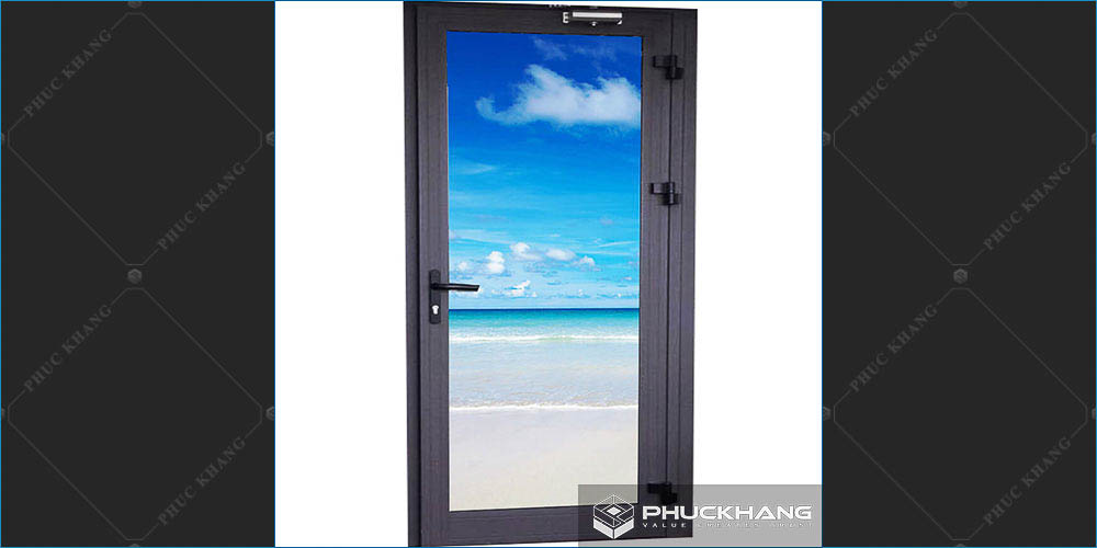 mẫu cửa 1 cánh nhôm xingfa