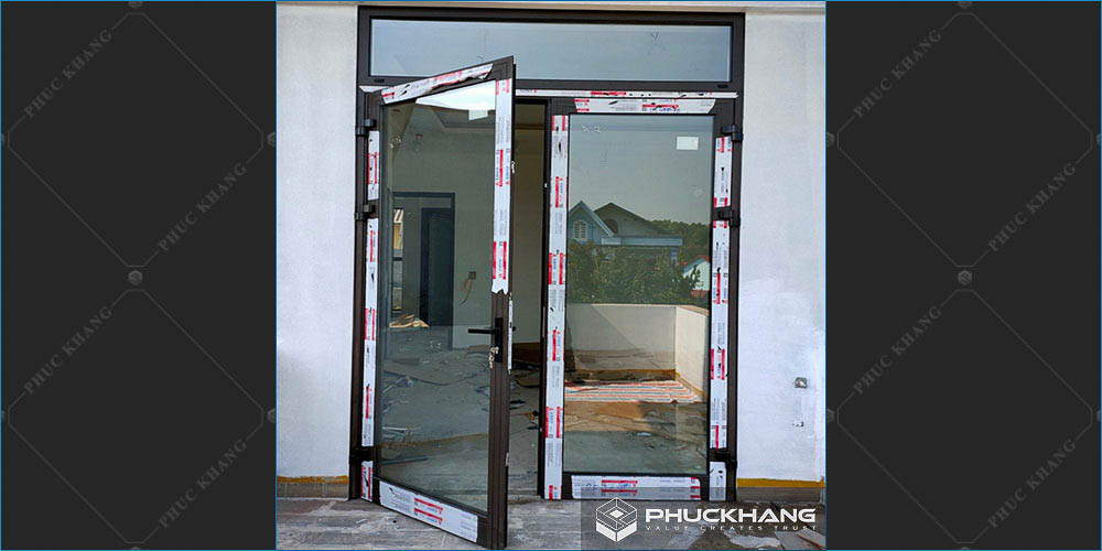 cửa nhôm xingfa 2 cánh