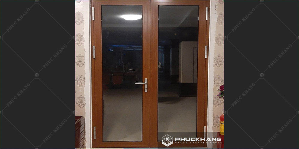 cửa nhôm xingfa 2 cánh