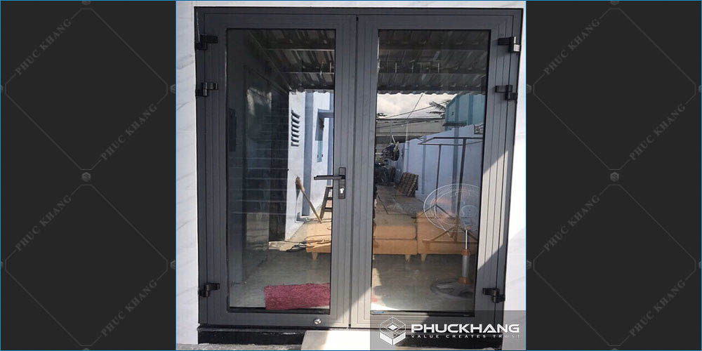 cửa nhôm xingfa 2 cánh