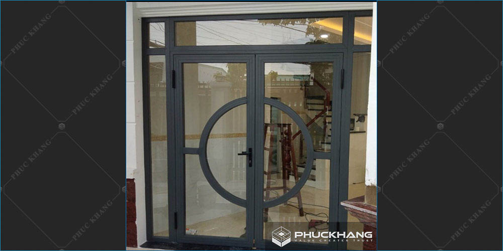 cửa nhôm xingfa 2 cánh