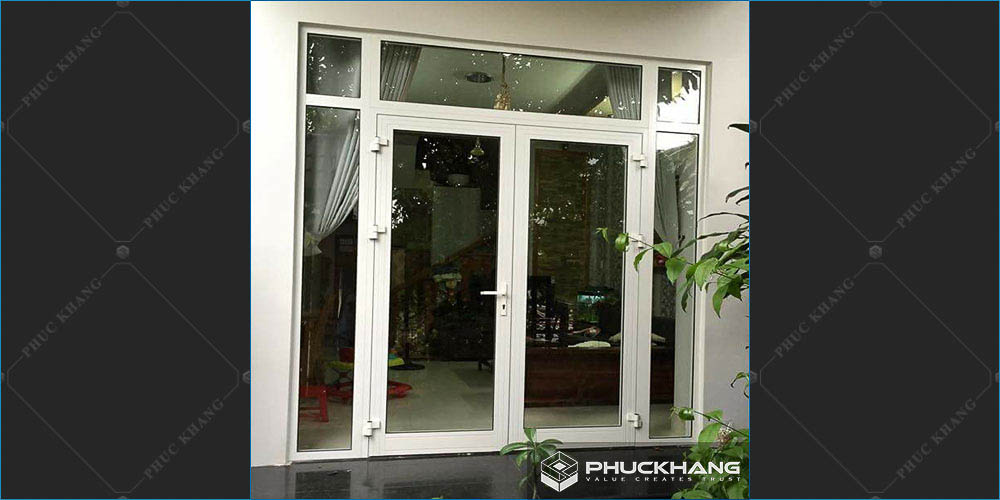 cửa nhôm xingfa 2 cánh