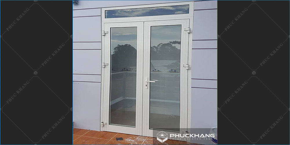 cửa nhôm xingfa 2 cánh