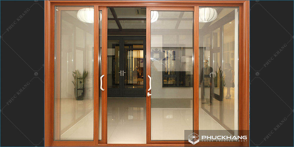 mẫu cửa 4 cánh nhôm xingfa