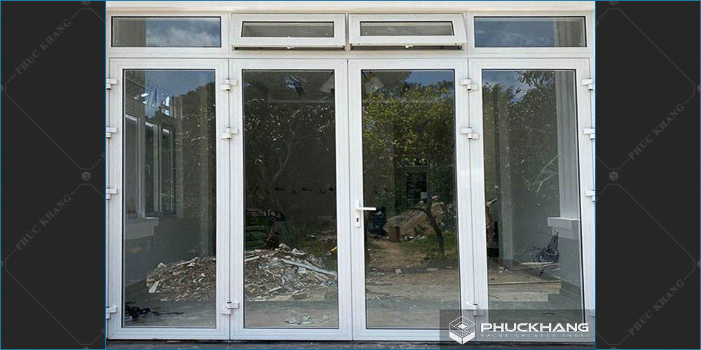 cửa nhôm xingfa trắng