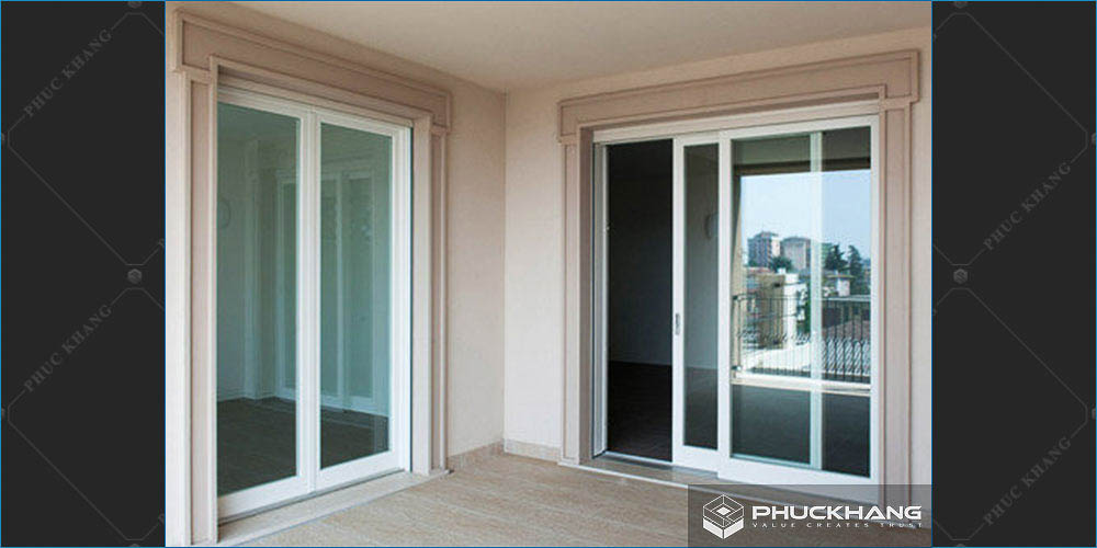 cửa nhôm xingfa trắng