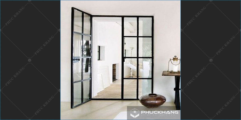 cửa sắt đẹp 2 cánh