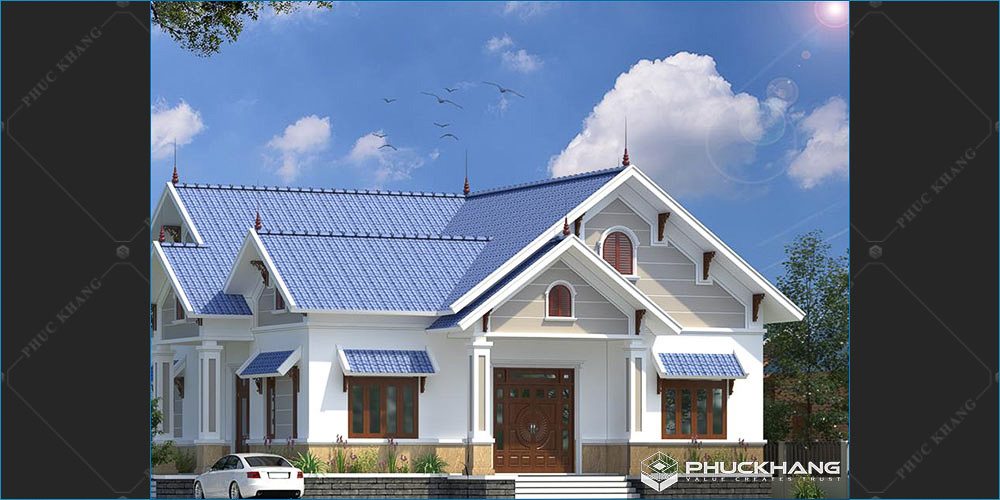 biệt thự mini sân vườn đẹp