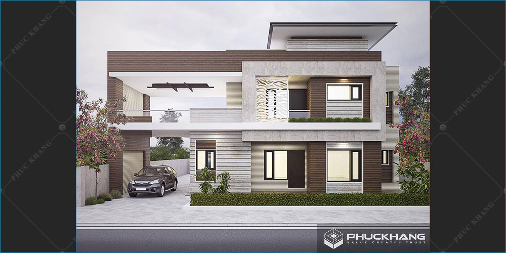 Những mẫu biệt thự hiện đại đẹp thu hút mọi ánh nhìn 5 biệt thự sân vườn hiện đại