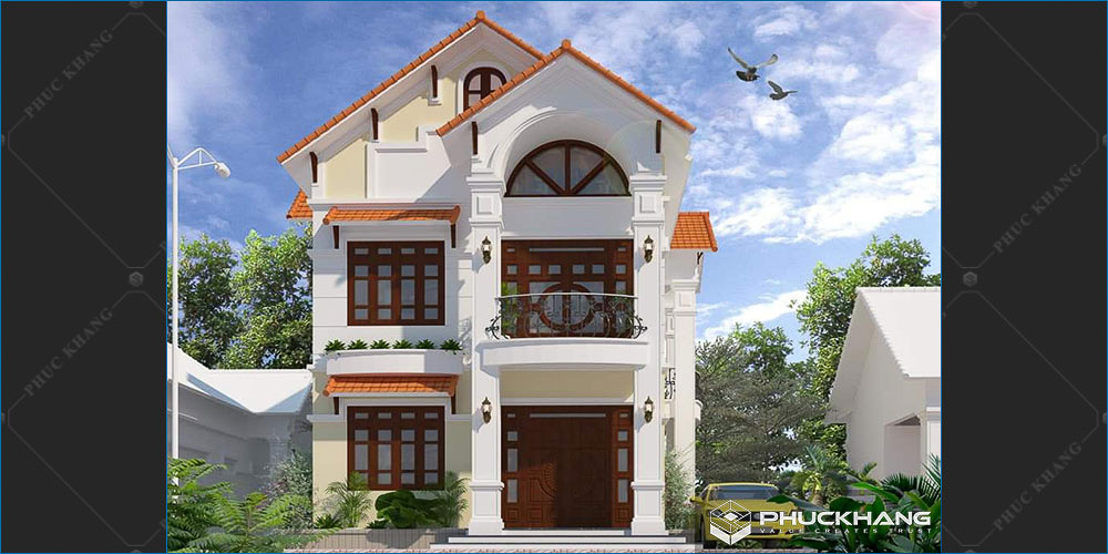 biệt thự 3 tầng tân cổ điển