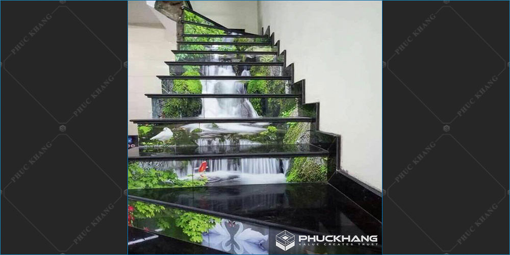 gạch lát cầu thang 3d