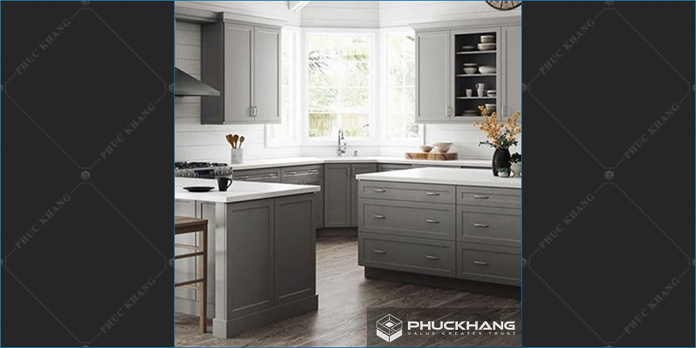 gạch lát nền nhà bếp giả gỗ