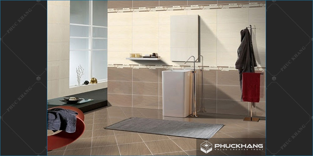 gạch lát nền nhà tắm chống trơn