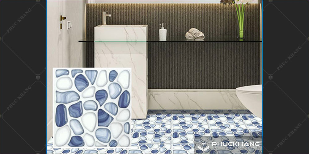 gạch sỏi lát nền nhà tắm