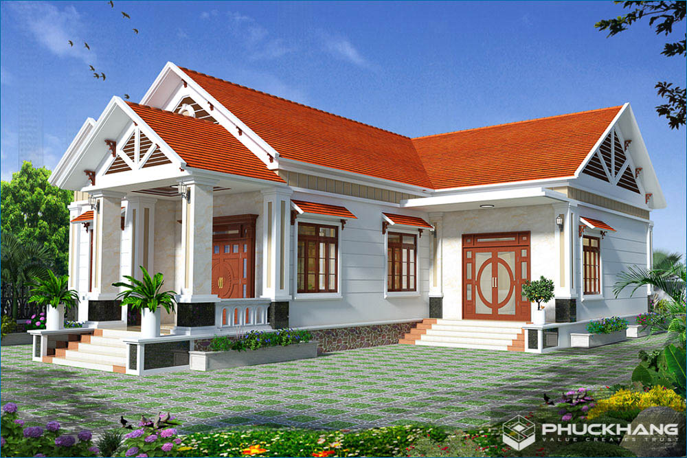 mẫu mặt tiền nhà đẹp cấp 4