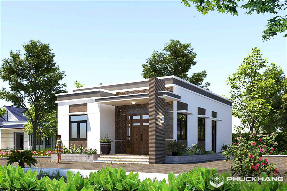 mẫu mặt tiền nhà đẹp cấp 4