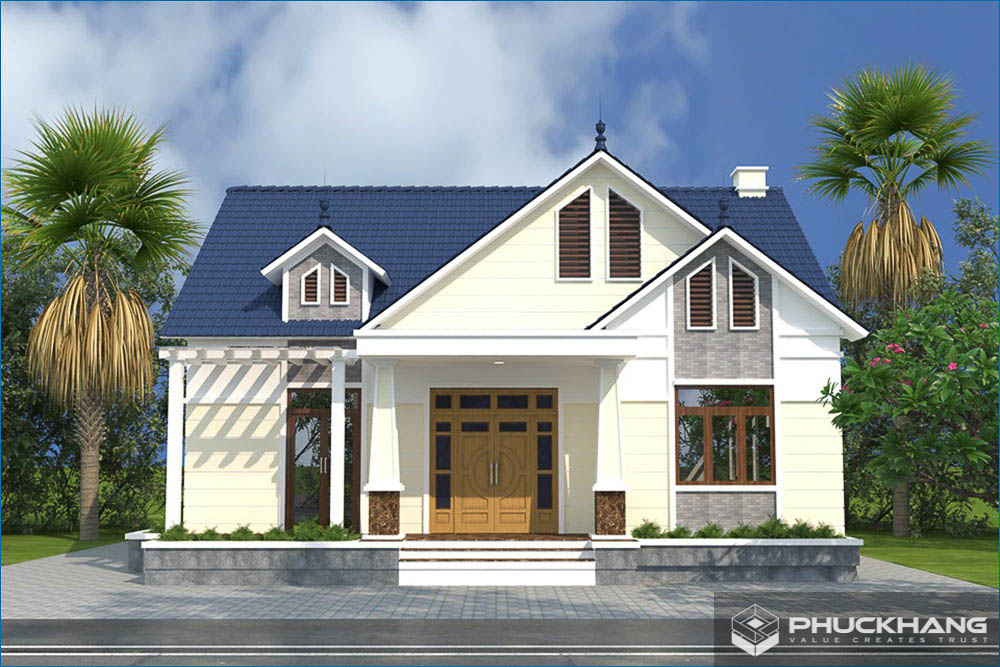 mẫu mặt tiền nhà đẹp cấp 4