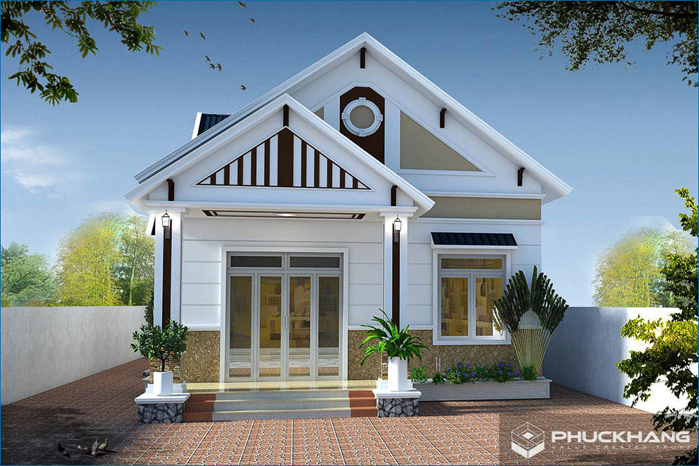 mẫu mặt tiền nhà đẹp cấp 4