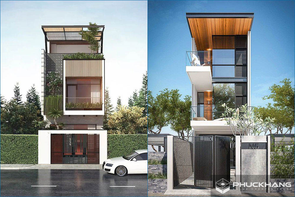 mẫu nhà 3 tầng hiện đại