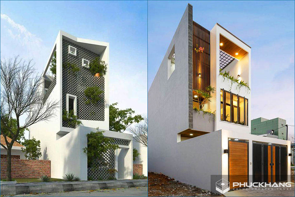 mẫu nhà 3 tầng hiện đại