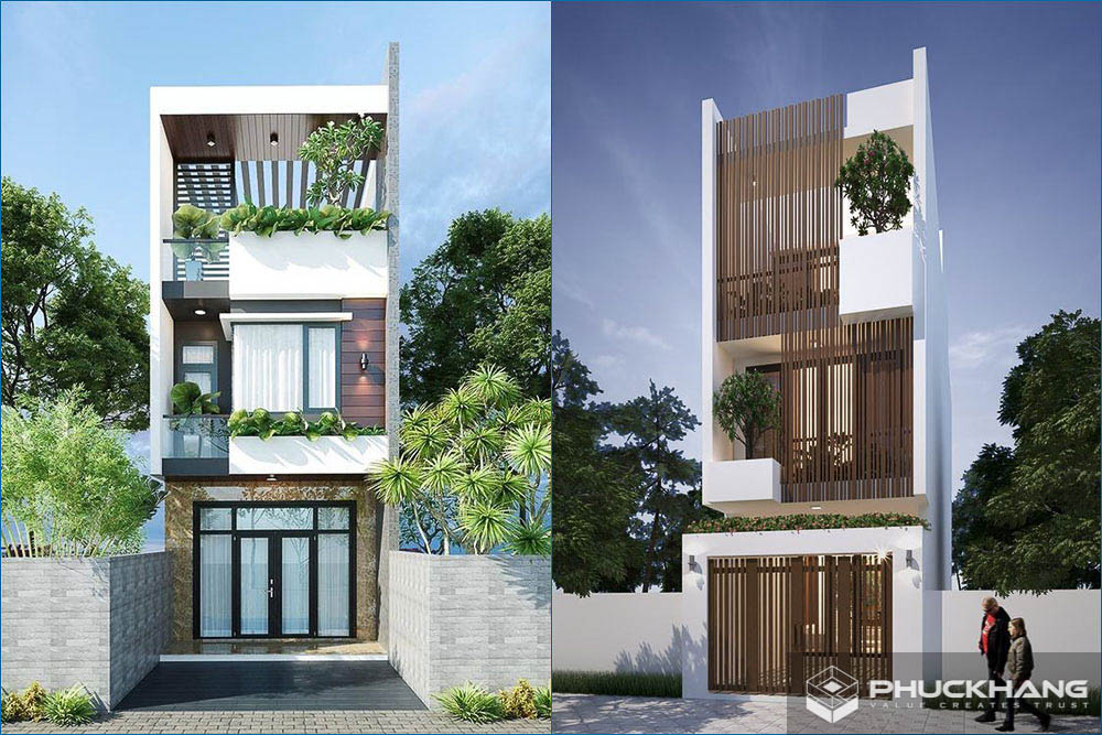 mẫu nhà 3 tầng hiện đại