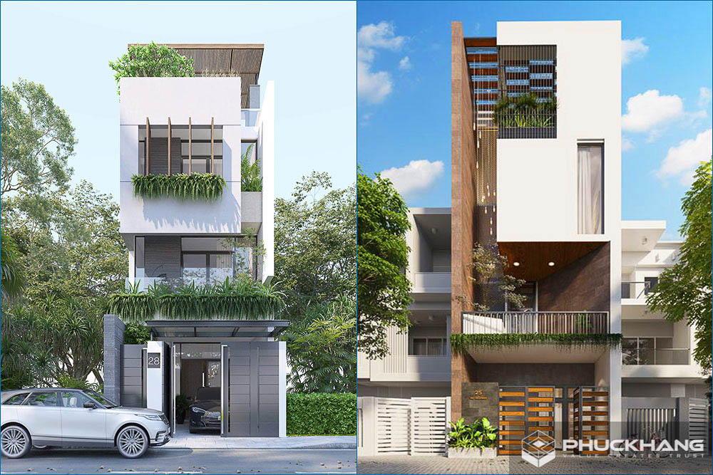 mẫu nhà 4 tầng hiện đại đẹp