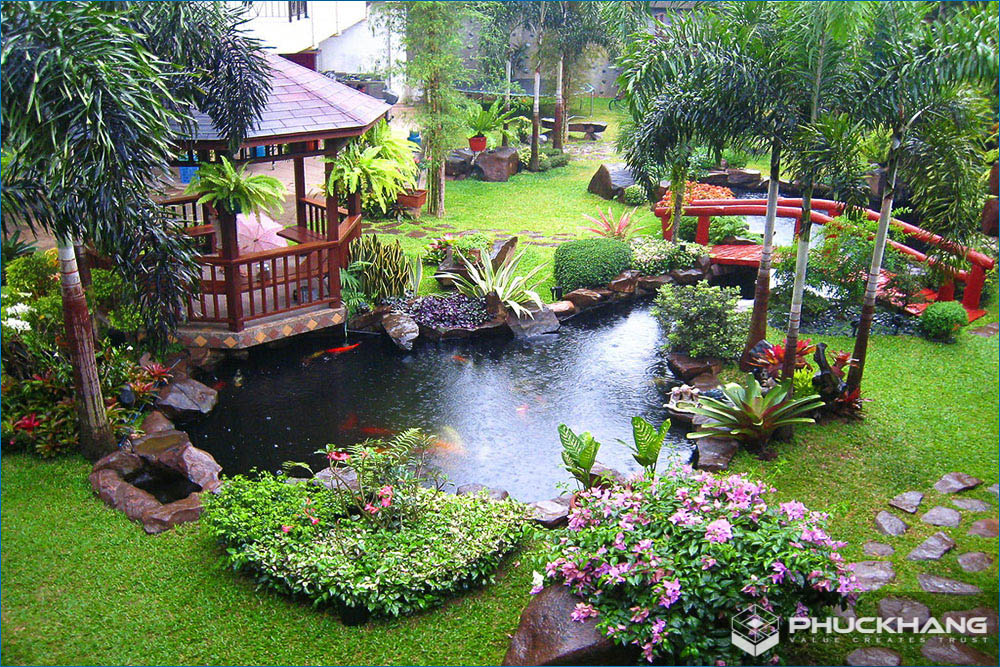 mẫu sân vườn đẹp nhà cấp 4