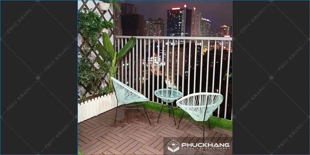 tiểu cảnh ban công không gian hẹp