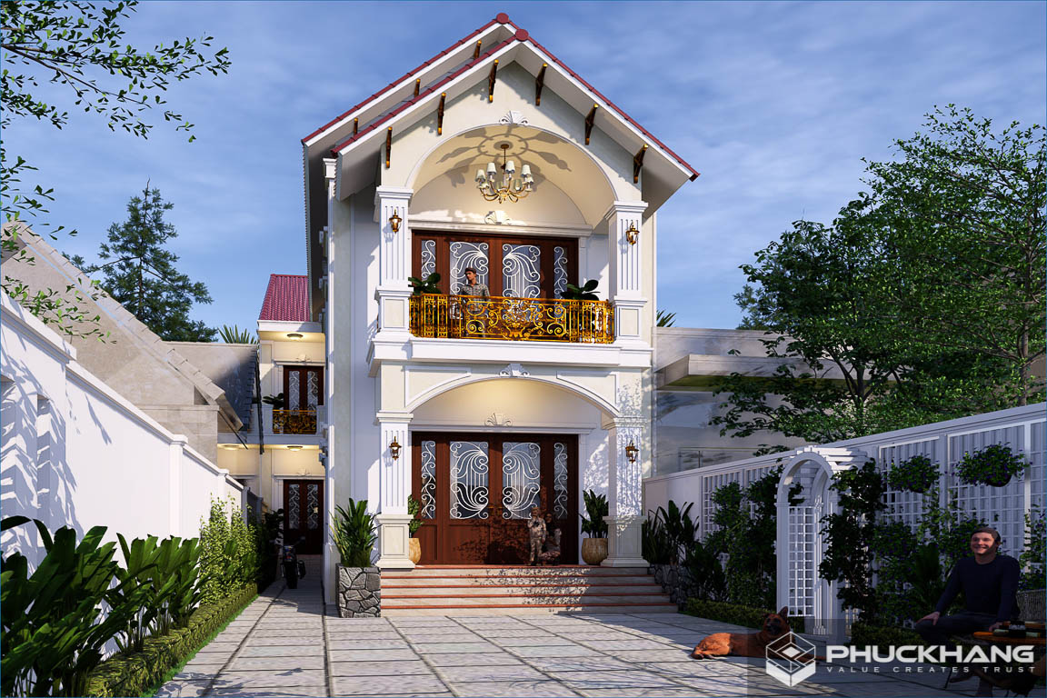 Dịch vụ xây nhà trọn gói tại Kiên Giang | Phuc Khang Group 16 biệt thự tân cổ điển tại kiên giang
