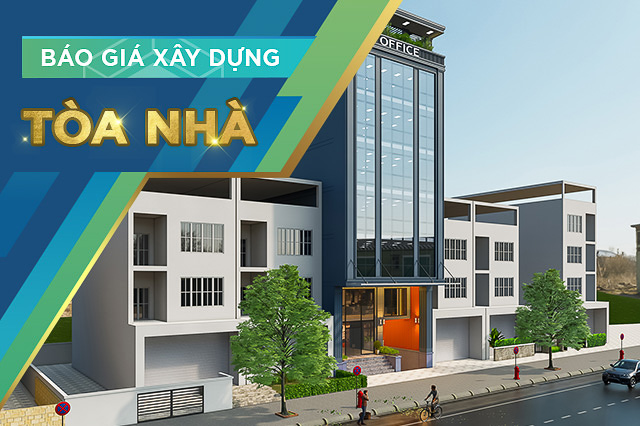 Đơn giá xây dựng tòa nhà văn phòng và căn hộ dịch vụ 2025