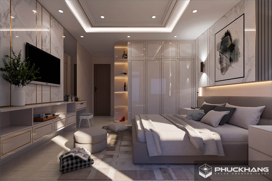 nhà phố tân cổ điển
