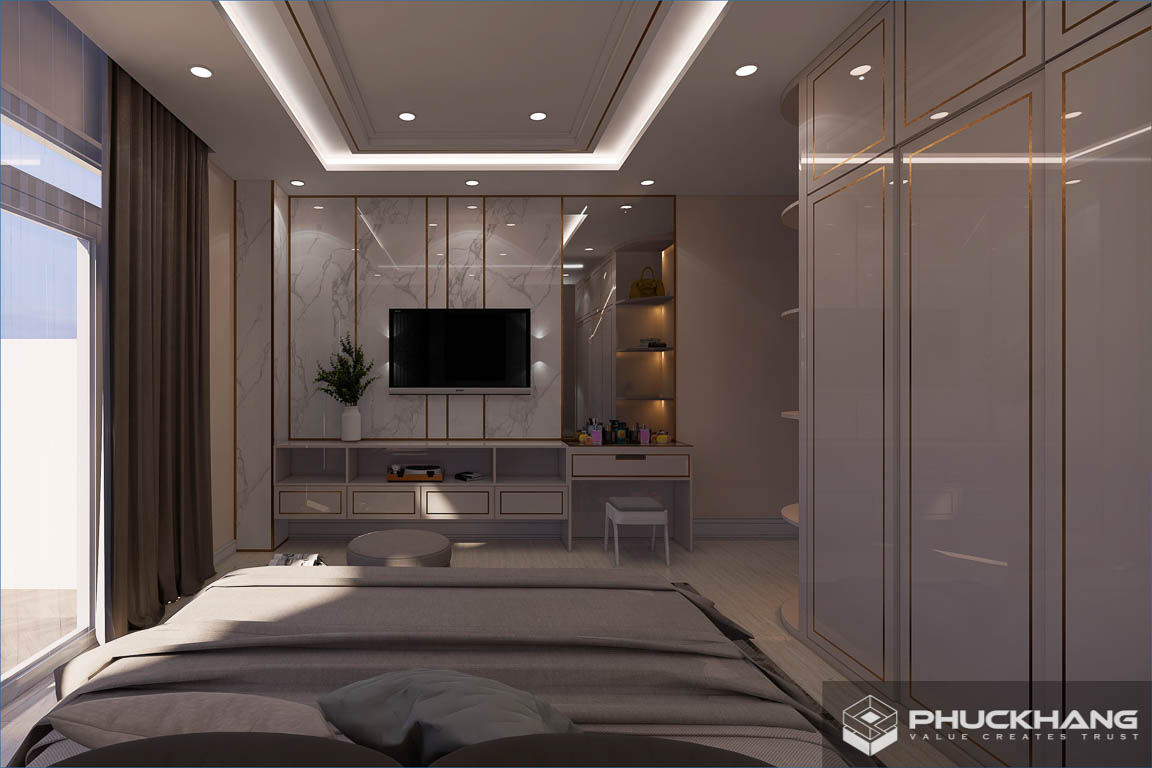 nhà phố tân cổ điển