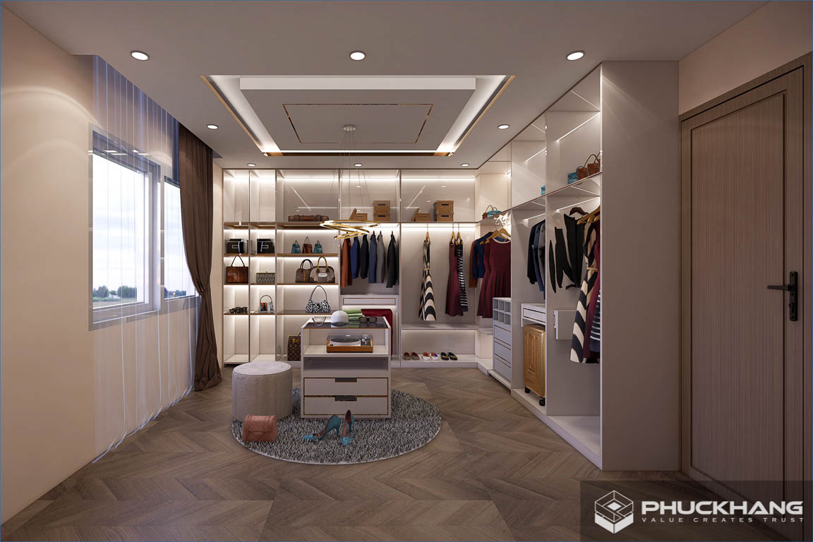 nhà phố tân cổ điển