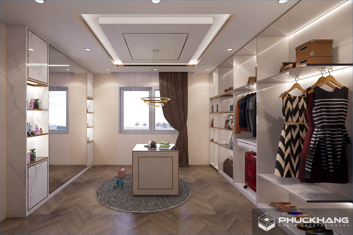 nhà phố tân cổ điển