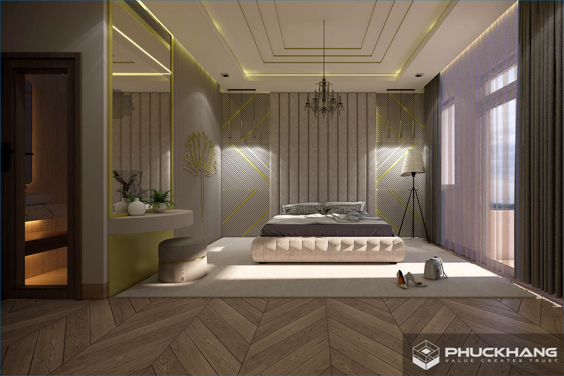 nhà phố tân cổ điển