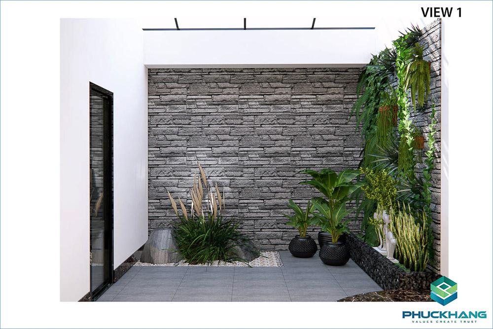 hoàn thiện nhà phố hiện đại