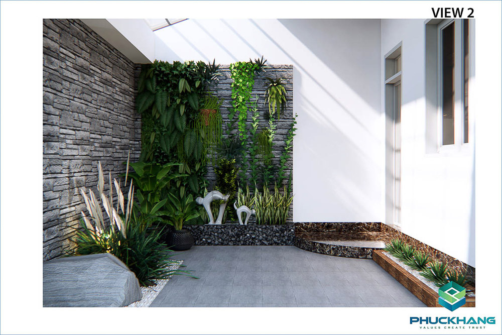hoàn thiện nhà phố hiện đại