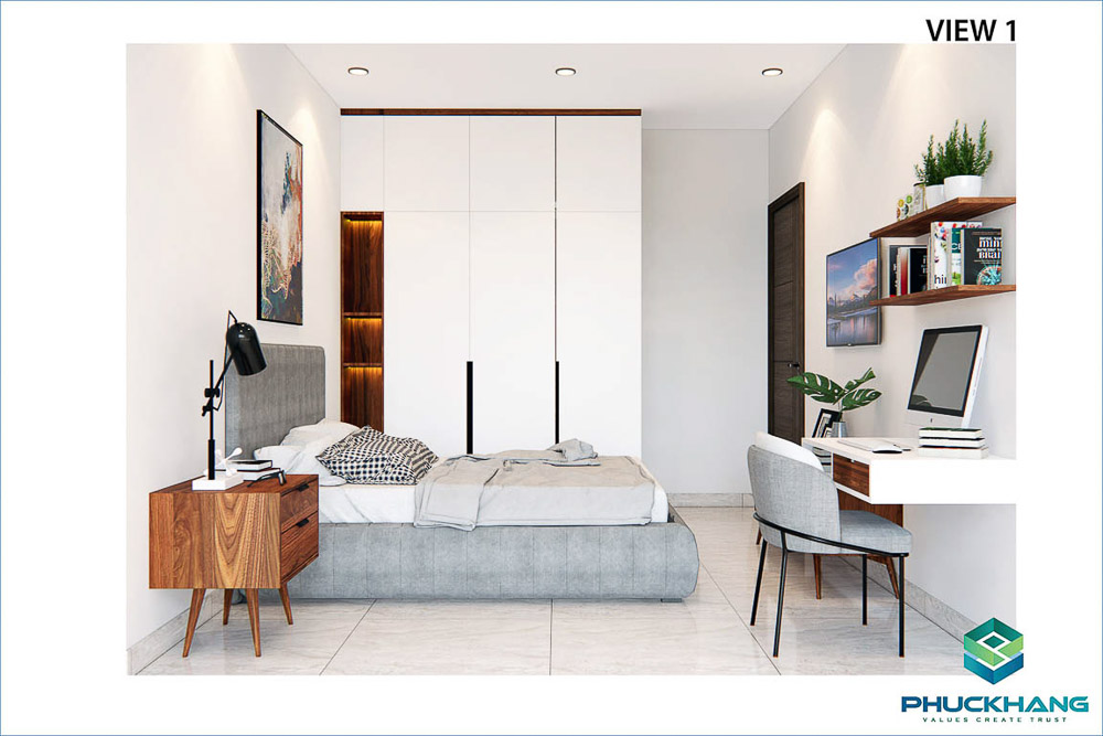 hoàn thiện nhà phố hiện đại