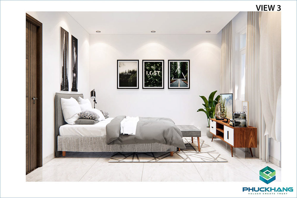 hoàn thiện nhà phố hiện đại