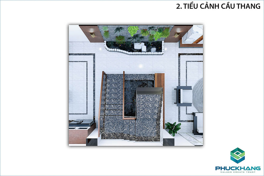hoàn thiện nhà phố hiện đại