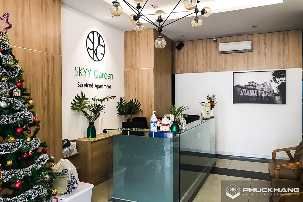 tòa nhà căn hộ dịch vụ skyy garden