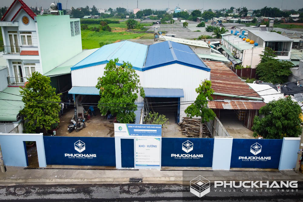 Khai trương xưởng sắt mỹ thuật và kho trang thiết bị 1000 m2 1 xuong phuc khang group1