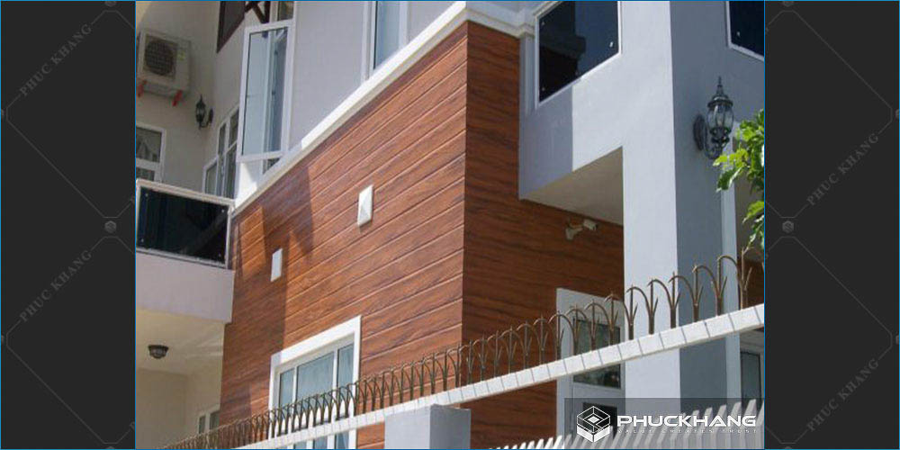 100+ Mẫu gạch ốp tường ngoài trời đẹp ấn tượng bền bỉ 2022 68 gạch ốp tường giả gỗ ngoài trời